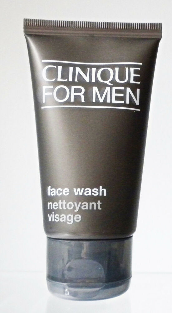 1.7 OZ CLINIQUE FOR MEN FACE WASH FOR NORMAL TO DRY SKIN FRAGRANCE FREE ...