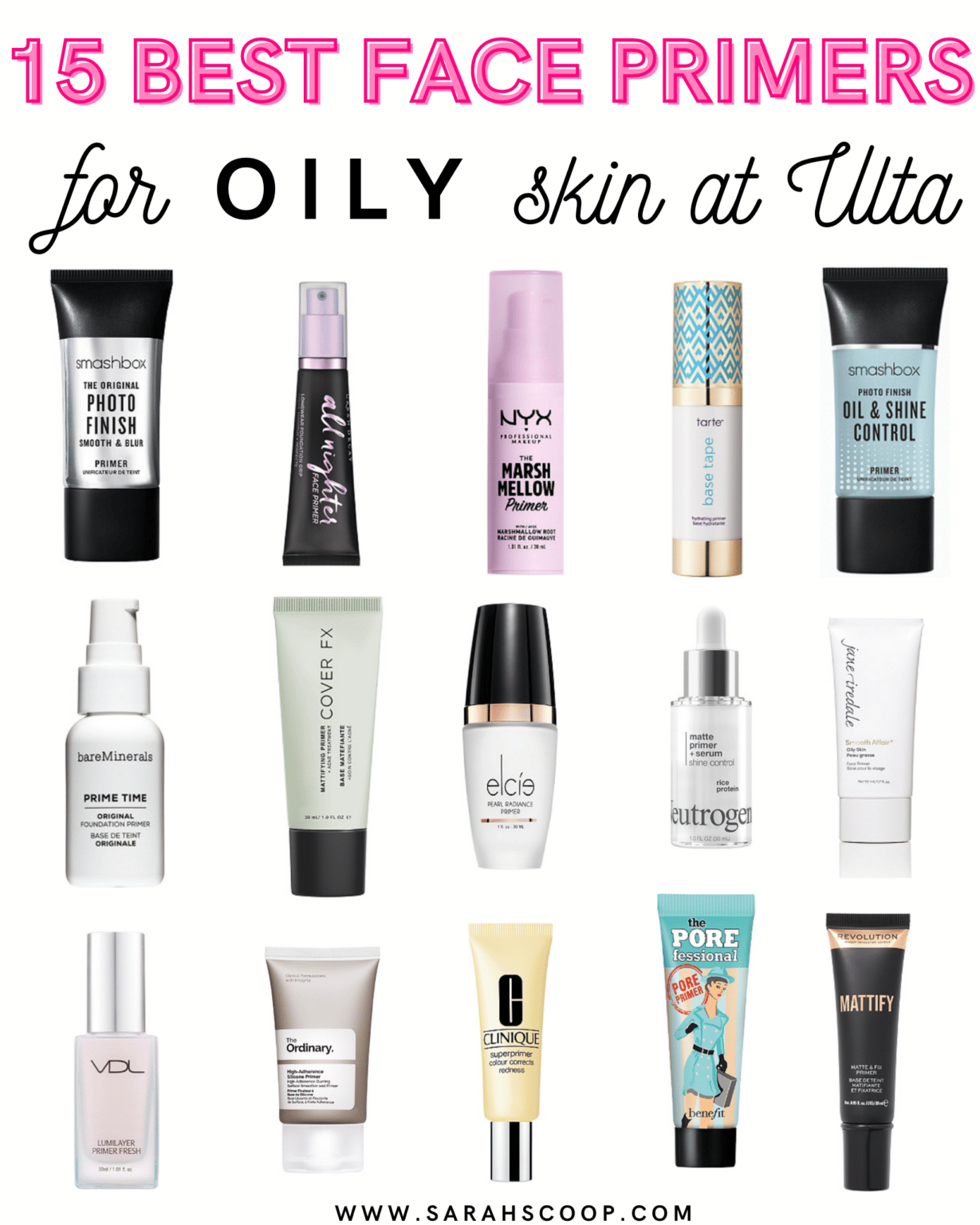 15 Best Face Primers For Oily Skin At Ulta