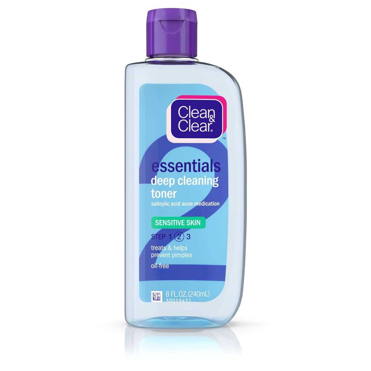 (2 pack) Clean &  Clear Essentials Deep Cleaning Face Toner with ...