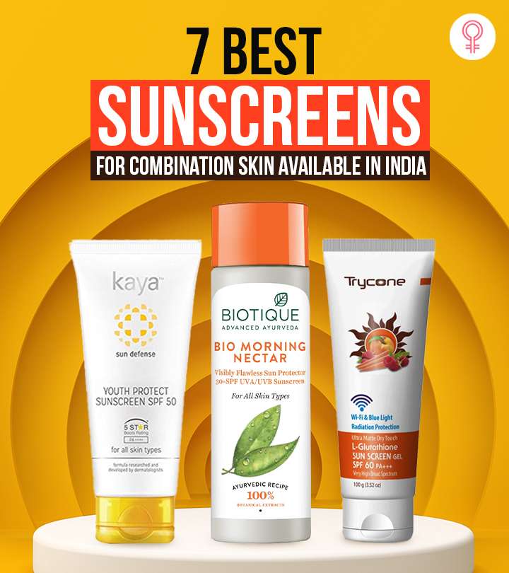 7 Best Sunscreens For Combination Skin In India  2021 Update