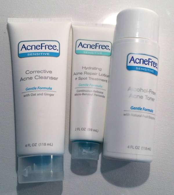 Acne Free Sensitive Skin 24hour Acne Clearing System