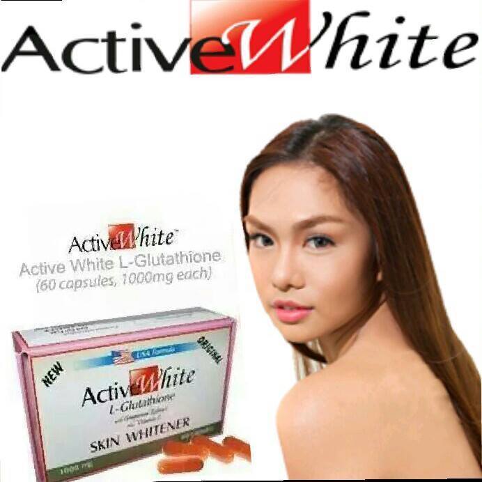 Active White L Glutathione Pills Skin Whitener Whitening Capsules at Rs ...