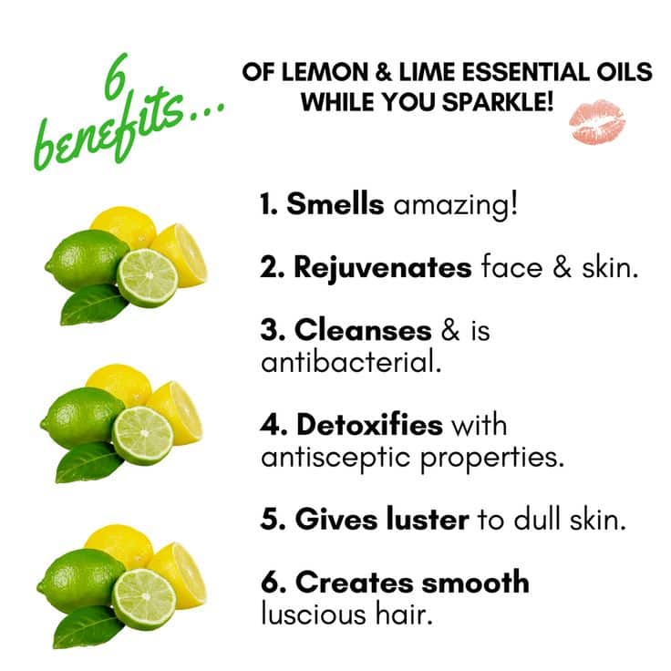 All the benefits of Lime and Lemon Essential Oils for your skin ...