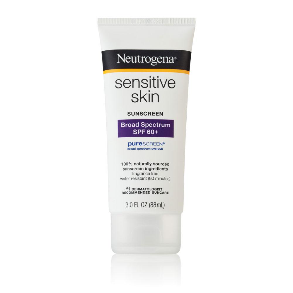 Amazon.com: Neutrogena Sensitive Skin Sunscreen Lotion with Broad ...