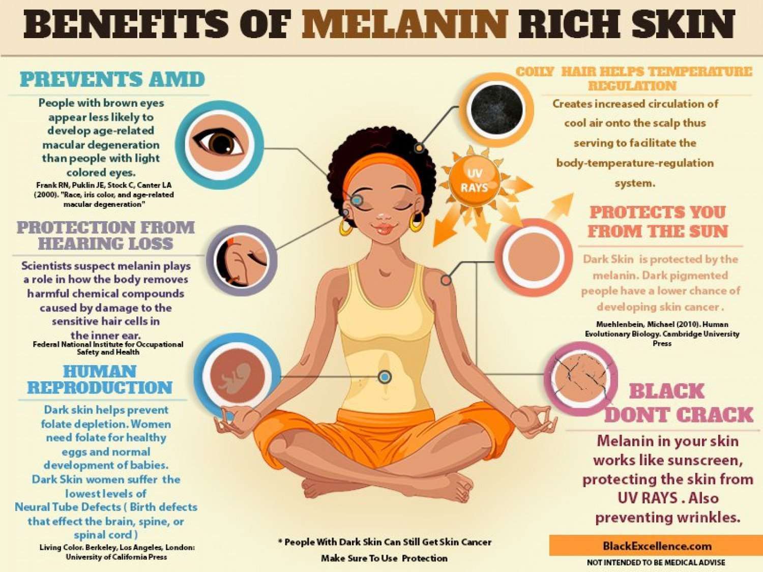 Benefits of Melanin Rich Skin