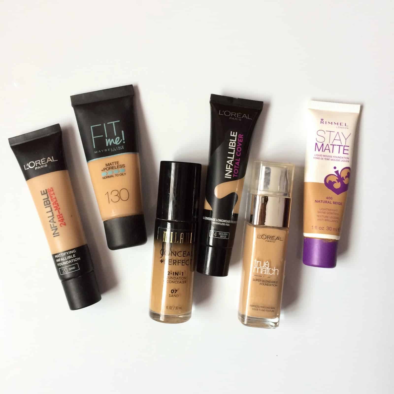 BEST DRUGSTORE/AFFORDABLE FOUNDATIONS FOR VERY OILY SKIN
