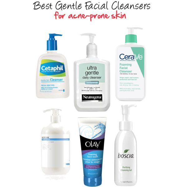 Best Gentle Cleansers for acne
