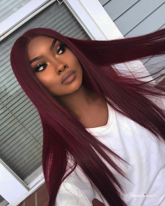 Best Hair Color for Dark Skin Women (32+ Photos) 2020