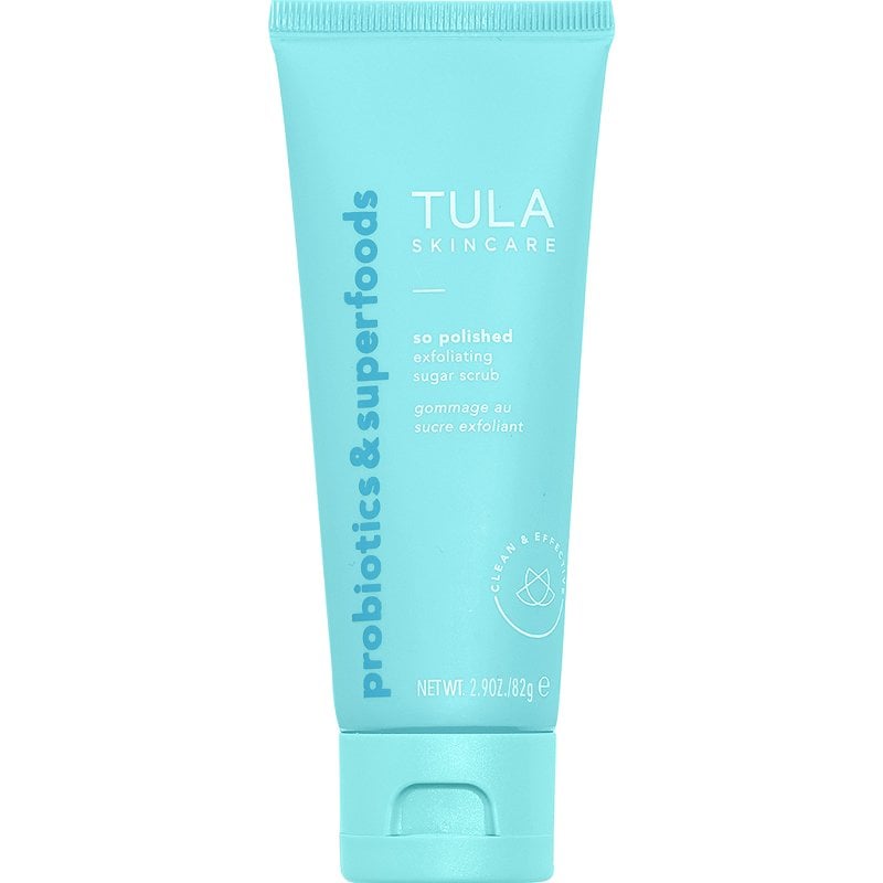 Best Scrub for Sensitive Skin: Tula So Polished Exfoliating Sugar Face ...