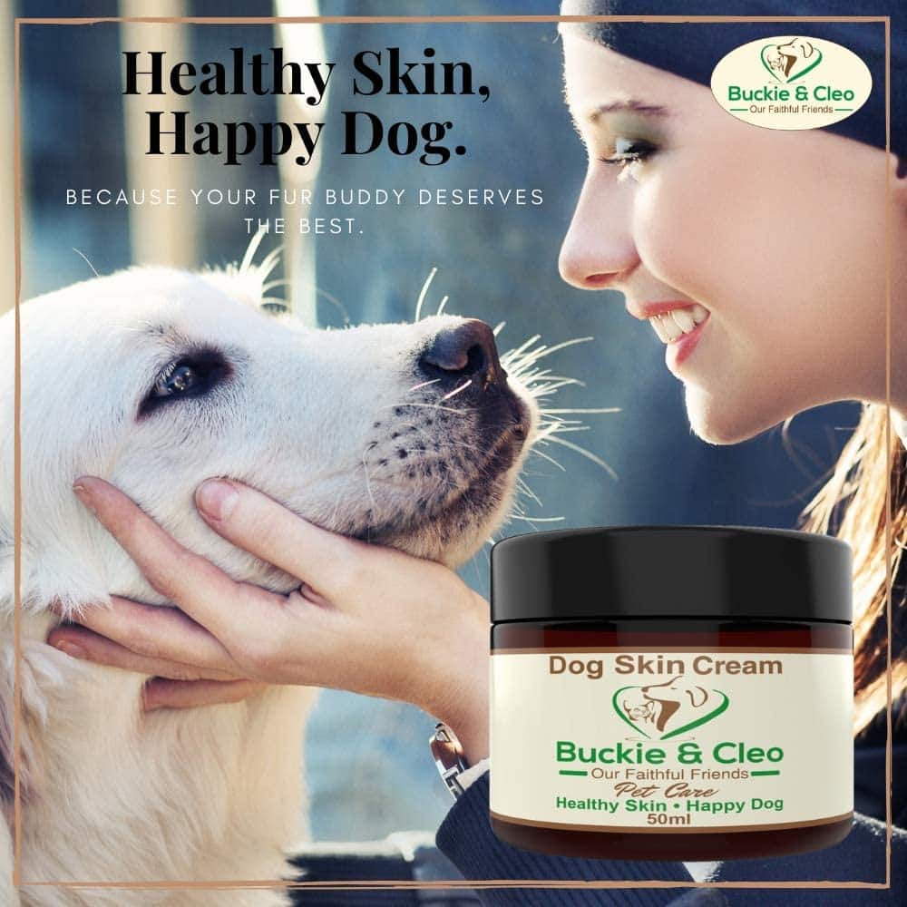 Buckie &  Cleo Dog Skin Cream â Natural Soothing Balm For Sore, Itchy ...