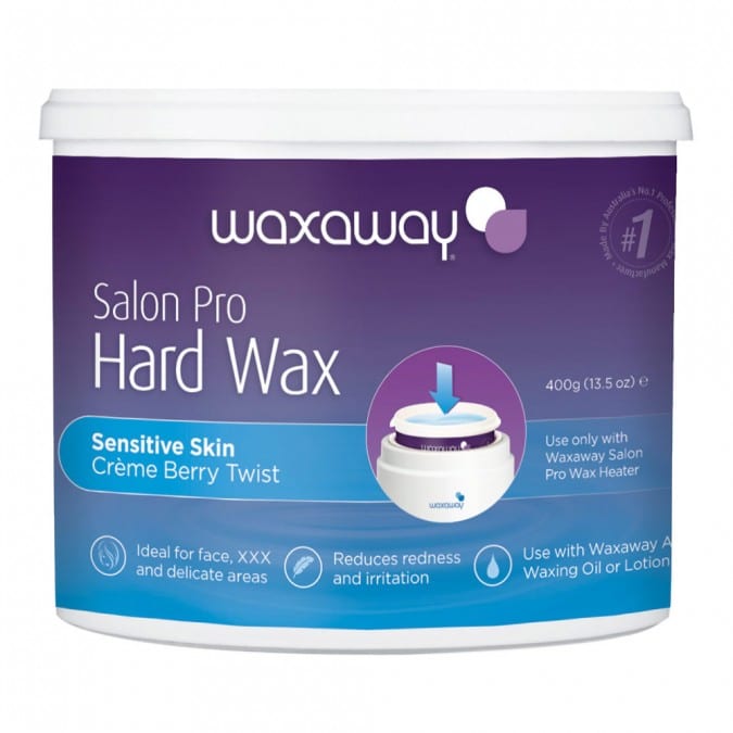 Buy Salon Pro Hard Wax Sensitive Skin CrÃ¨me Berry Twist 400 g by ...