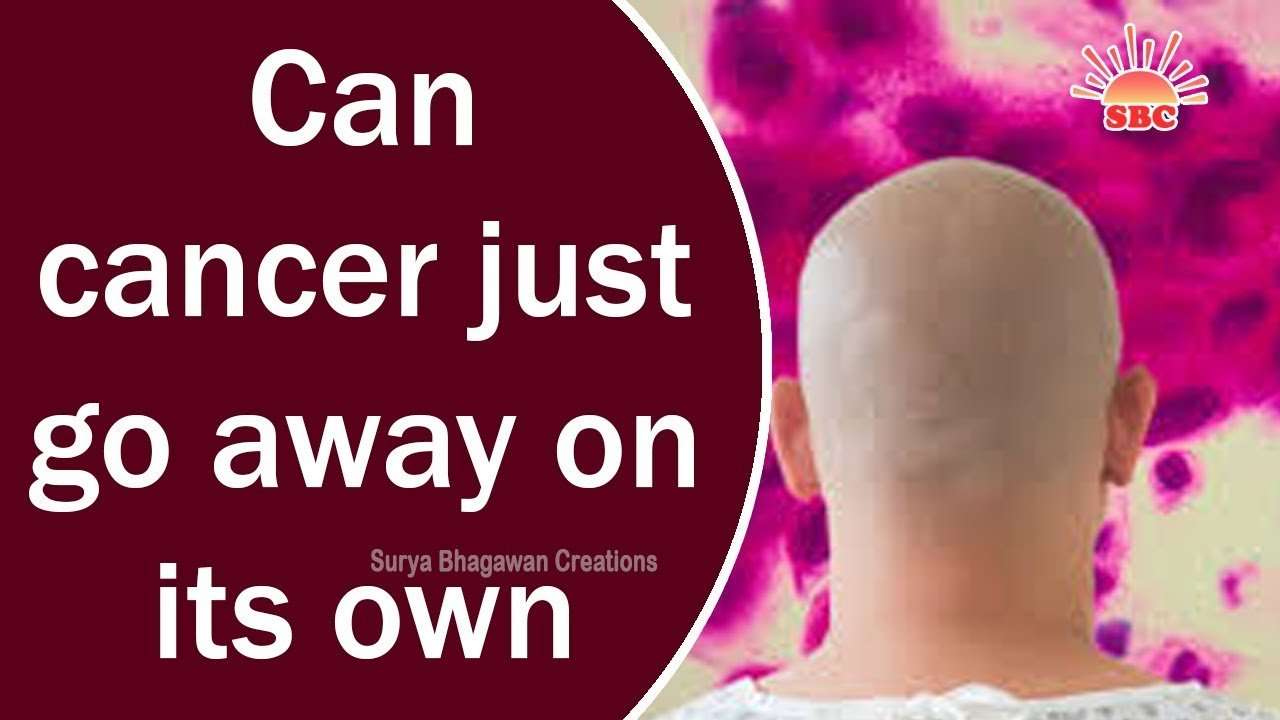 Can cancer just go away on its own