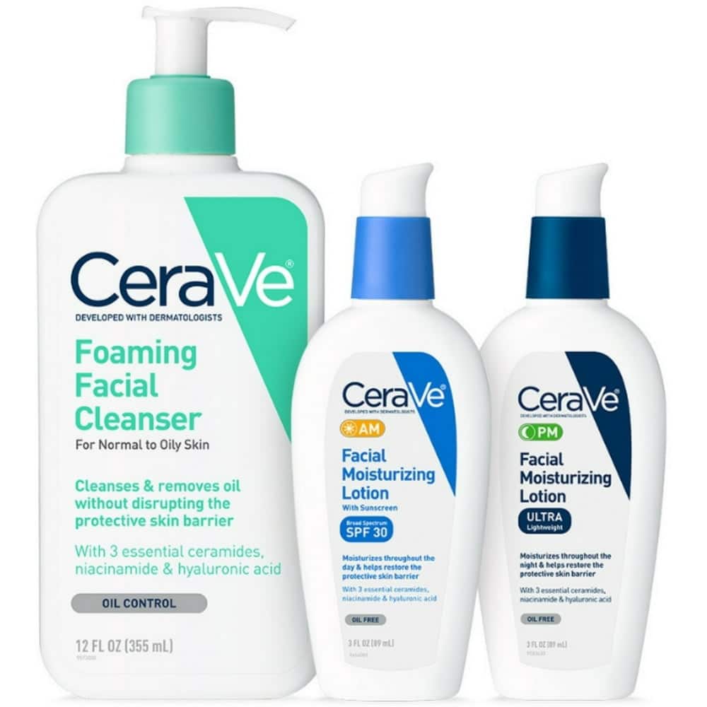 CeraVe Daily Skincare for Oily Skin