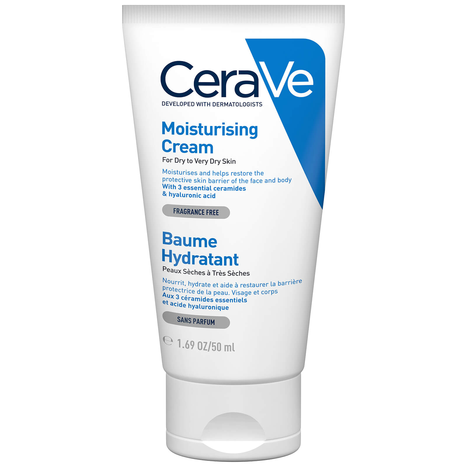 CeraVe Moisturising Cream Dry to Very Dry Skin 50ml