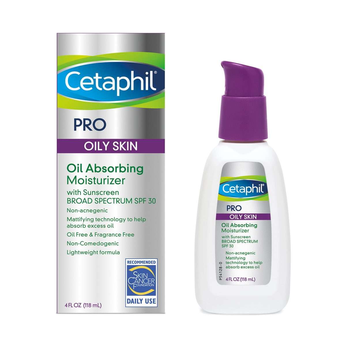 Cetaphil Pro Dermacontrol Oil Absorbing Face Moisturizer, For Oily Skin ...