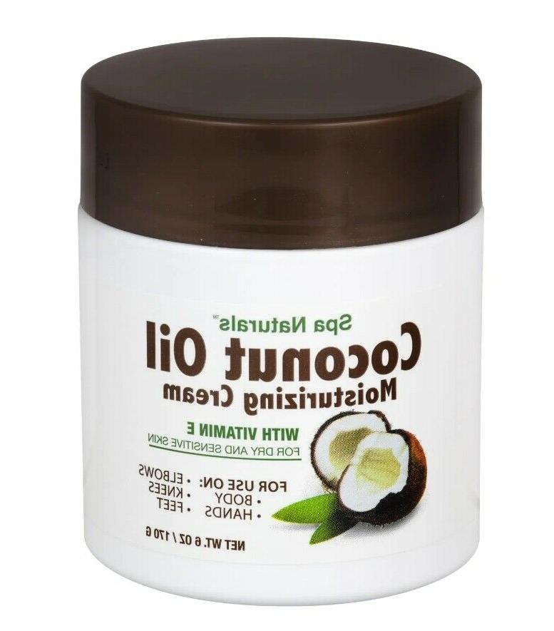 Coconut Oil Moisturizing Cream Vitamin E Dry Sensitive