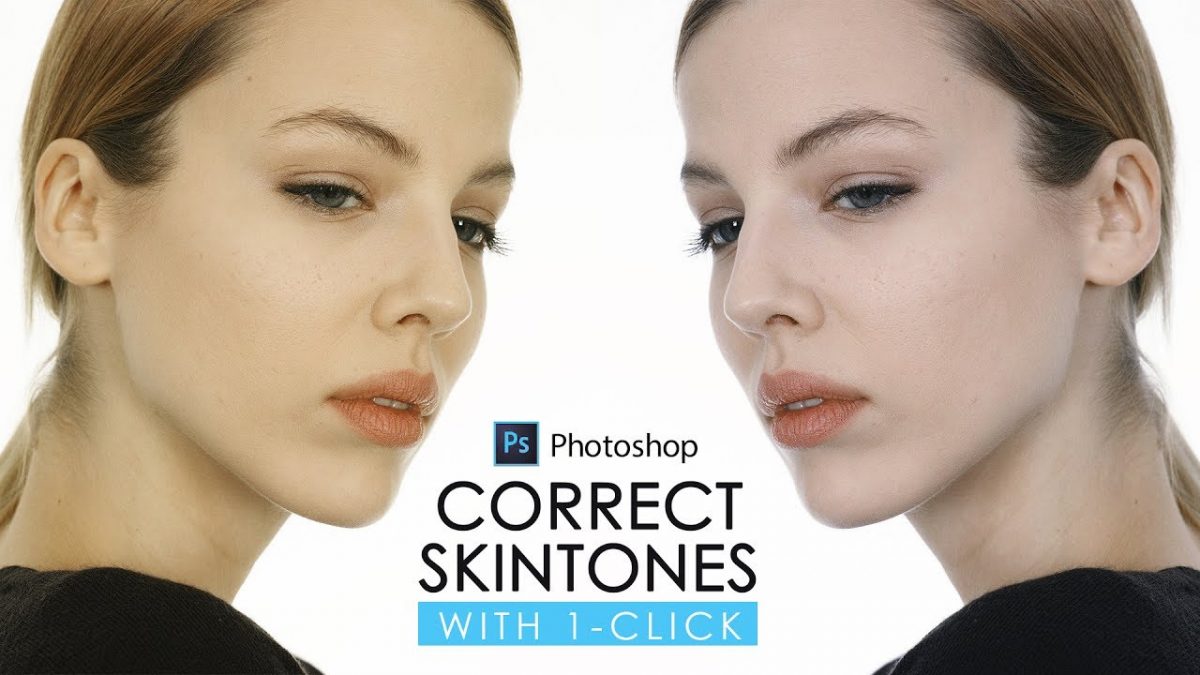 Correct Skin Tone with One Click in Photoshop