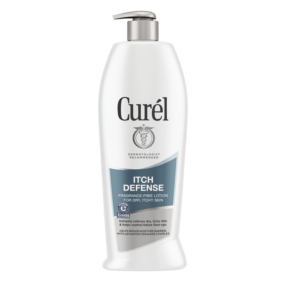 Curel Itch Defense Calming Body Lotion for Dry, Itchy Skin, 20 Ounces ...