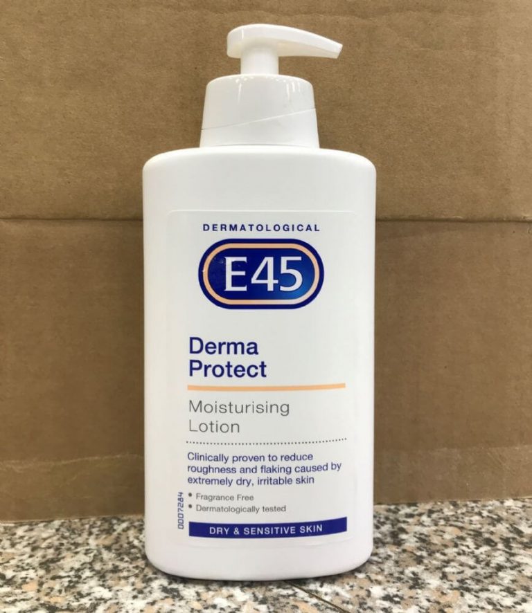 E45 Moisturising Lotion Derma Protect Bundle  500ml  For Dry and ...