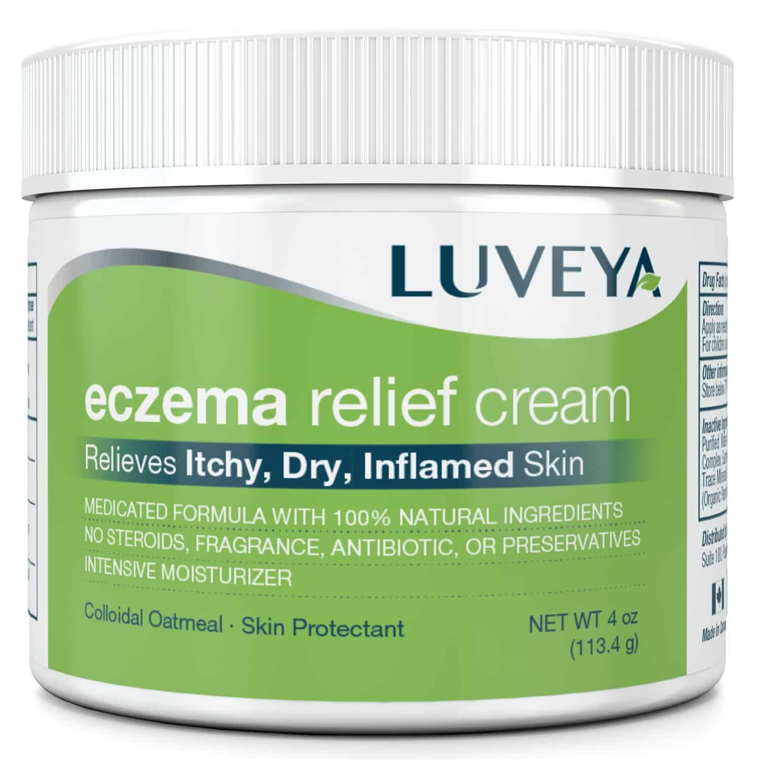 Eczema &  Dermatitis Cream for Dry, Itchy, Cracked Skin Relief. Best ...