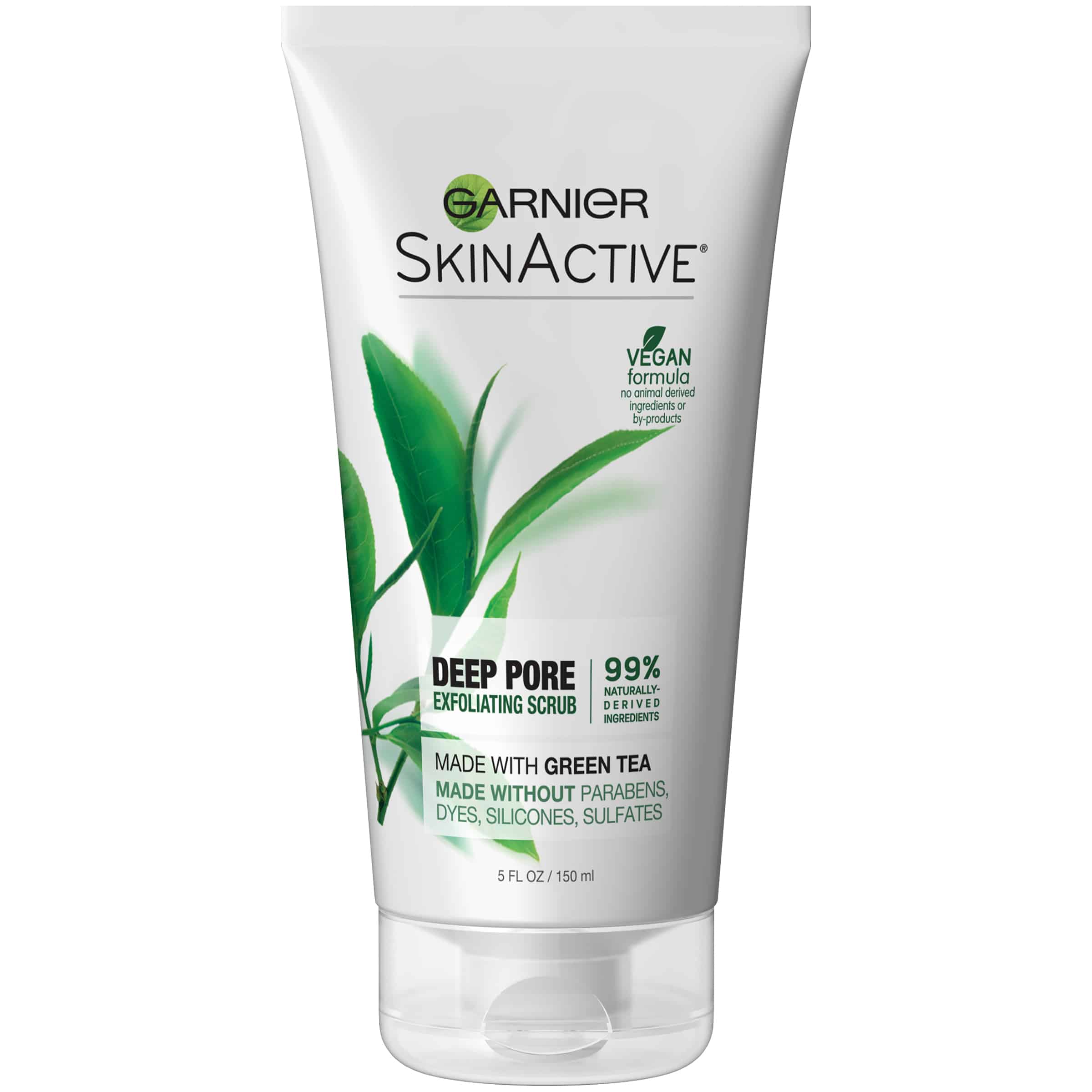 Garnier SkinActive Exfoliating Face Scrub with Green Tea Oily Skin 5 fl ...