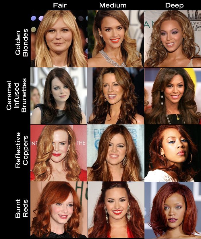 Hair color for warm skin tones, Skin tone hair color, Cool hair color