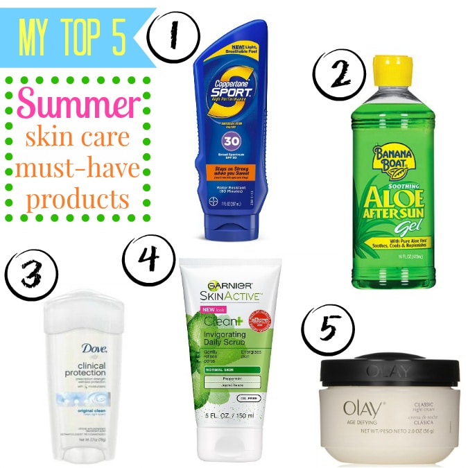 love, laurie: my top 5 summer skin care must