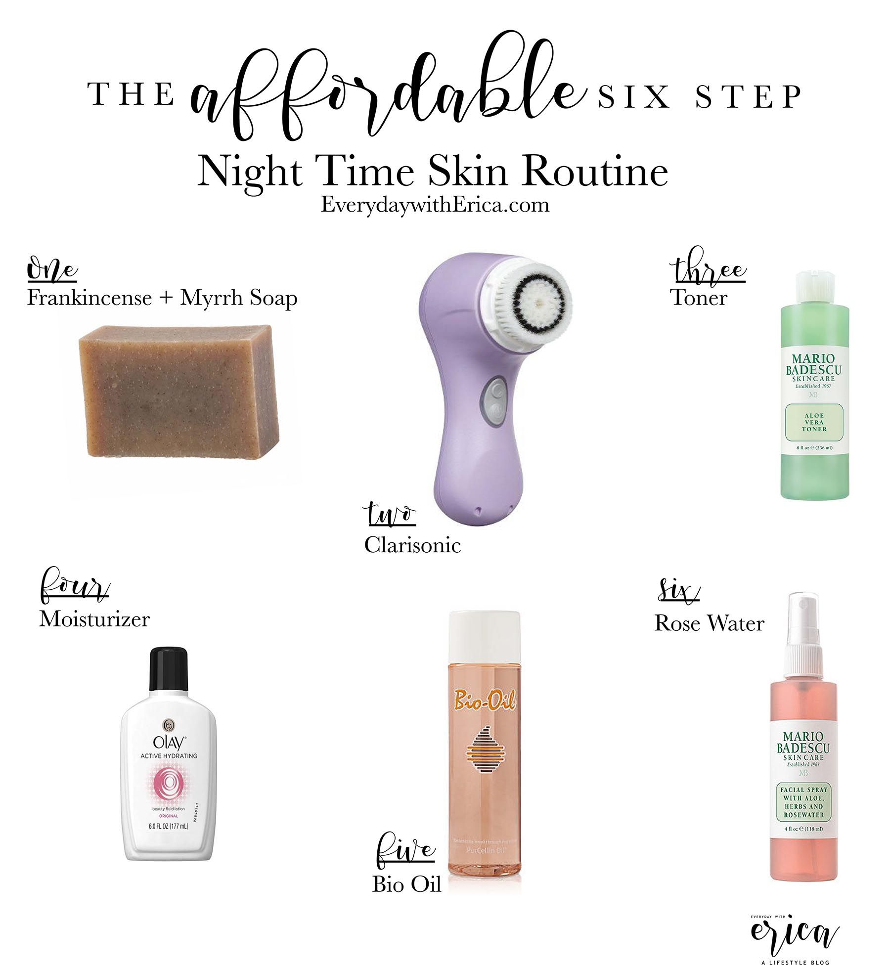 My Affordable Night Care Routine