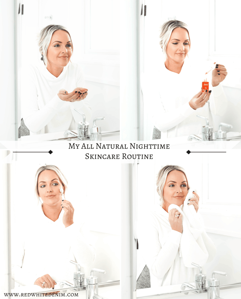 My All Natural Nighttime Skin Care Routine