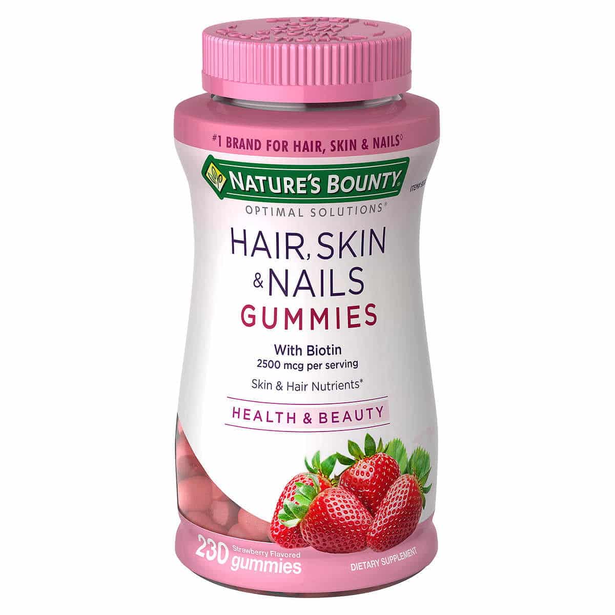 Natures Bounty Hair Skin and Nails 230 Gummies