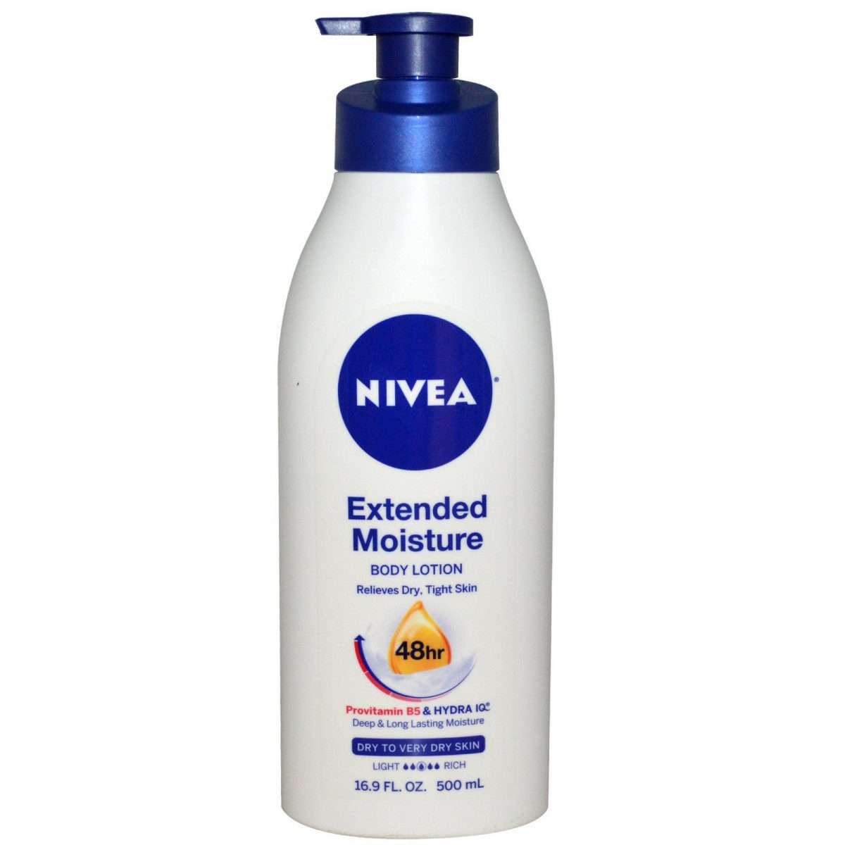 Nivea, Extended Moisture, Body Lotion, Dry to Very Dry Skin, 16.9 fl oz ...