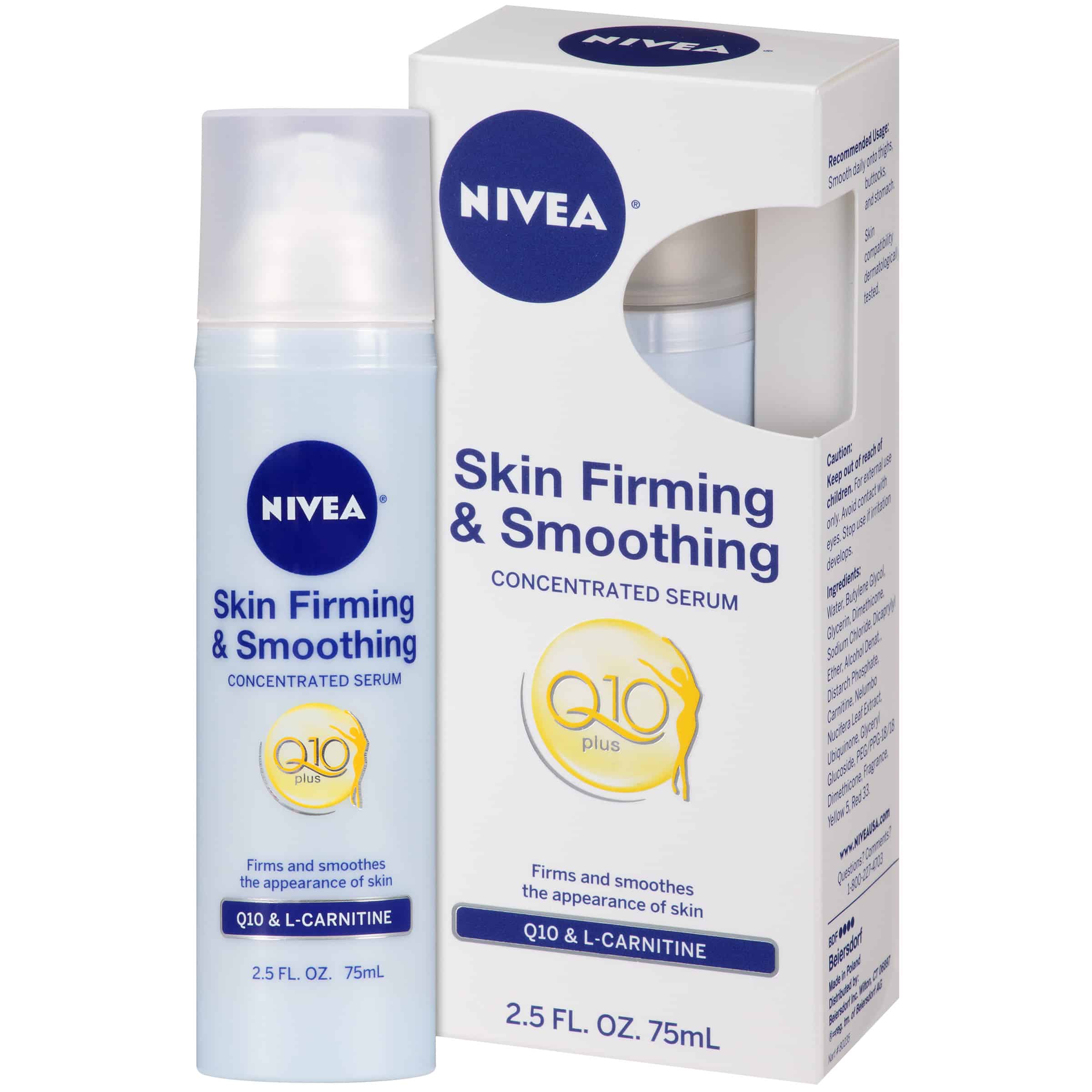NIVEA Q10 Plus Skin Firming &  Smoothing Concentrated Serum 2.5 fl. oz ...