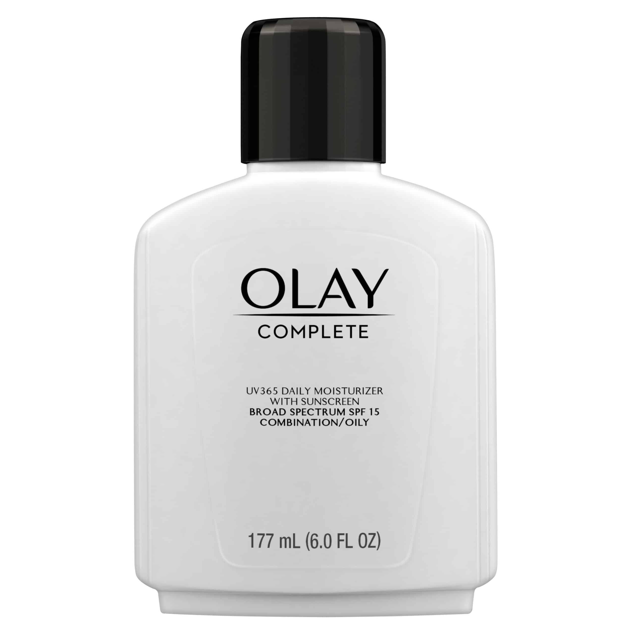 Olay Complete Daily Moisturizer for Oily Skin, SPF 15, 6 fl oz ...