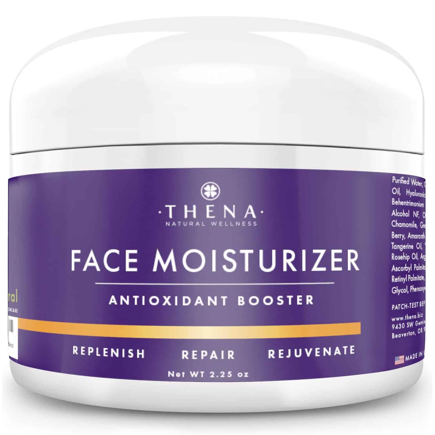 Organic &  Natural Anti Aging Face Moisturizer Cream for Dry Skin ...