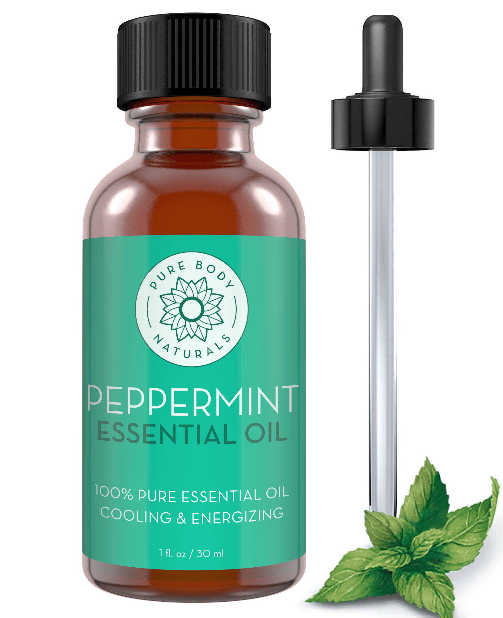 Peppermint Essential Oil, 100% Pure and Undiluted