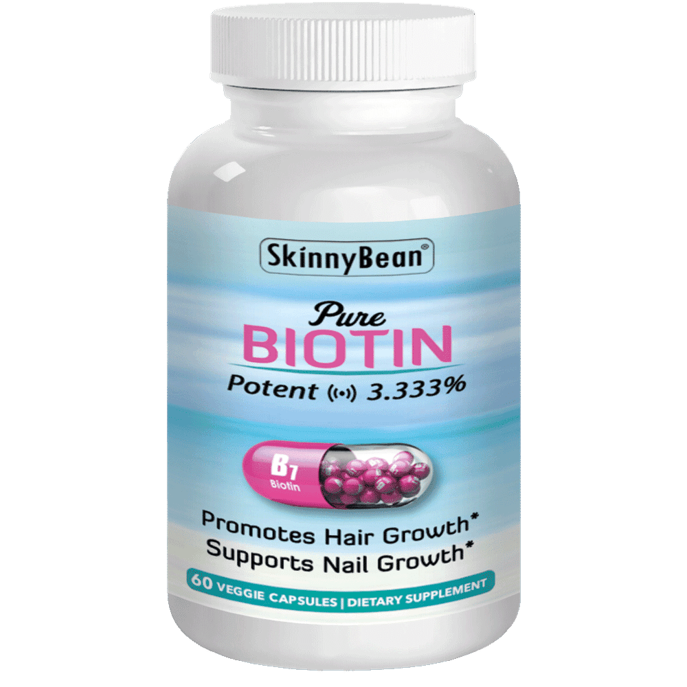 PURE biotin vitamins best natural for skin and hair