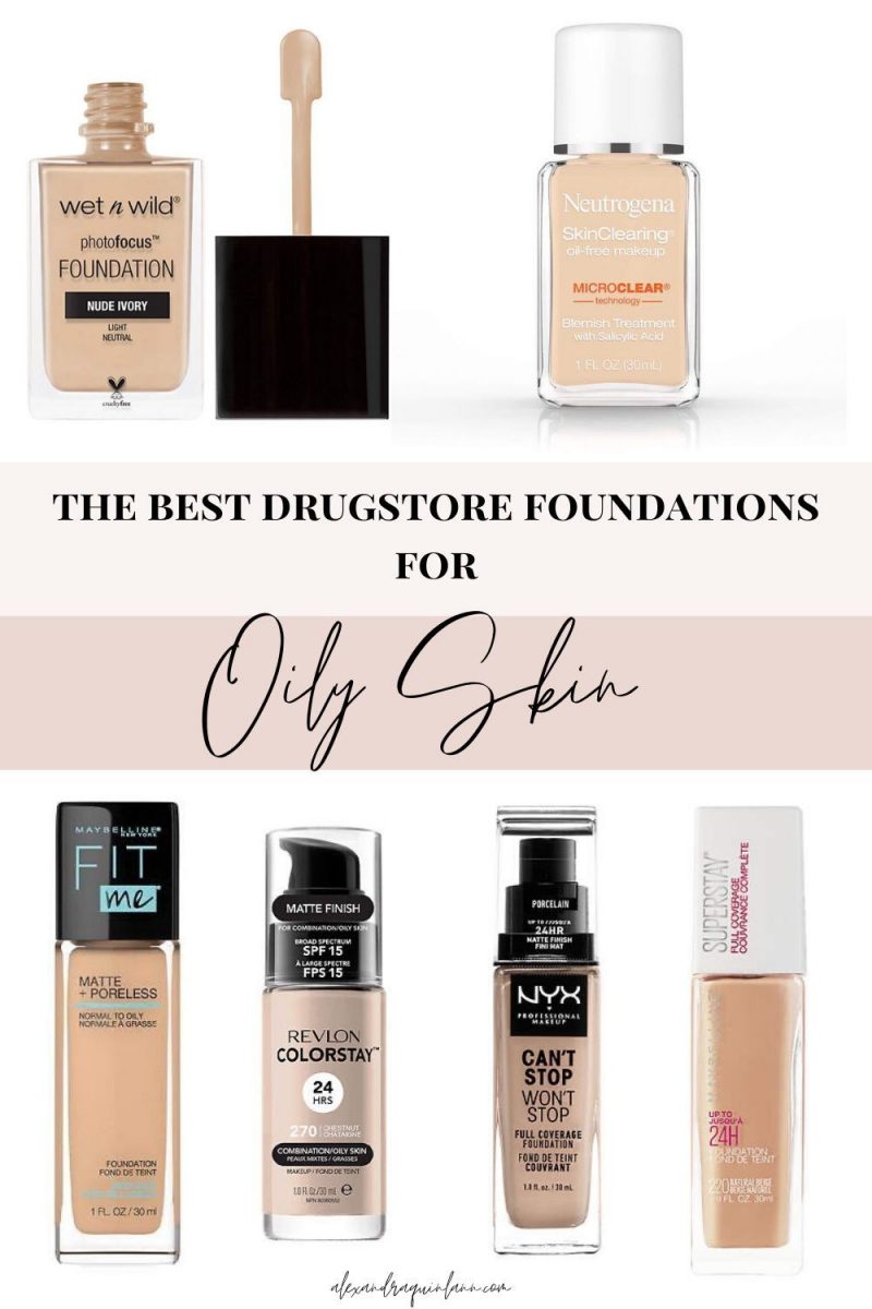 The Best Drugstore Foundations For Oily Skin