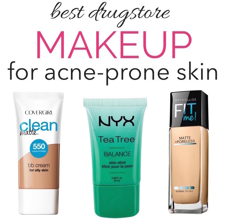 The Best Drugstore Makeup For Oily, Acne