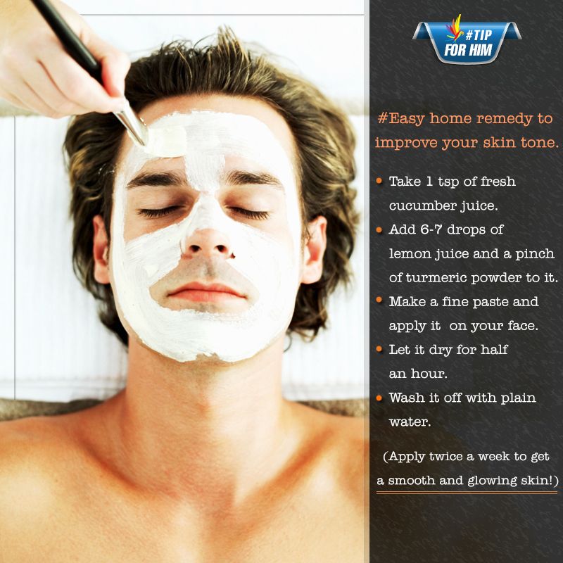 #Tip for MEN  For Smooth &  Glowing skin... (Image copyrights belong to ...
